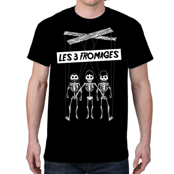 Les 3 Fromages T-shirt homme « Marionnettes »