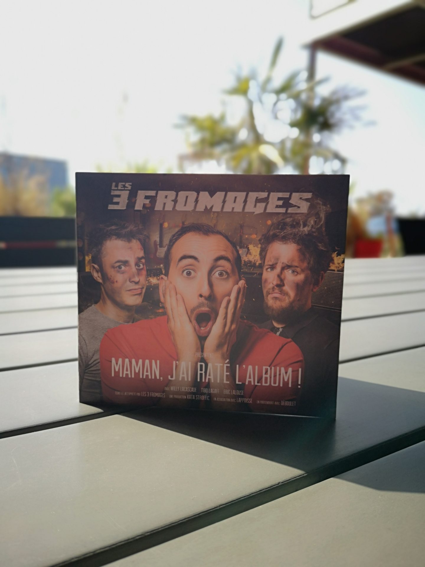 Les 3 Fromages « Maman j'ai raté l'album », le CD