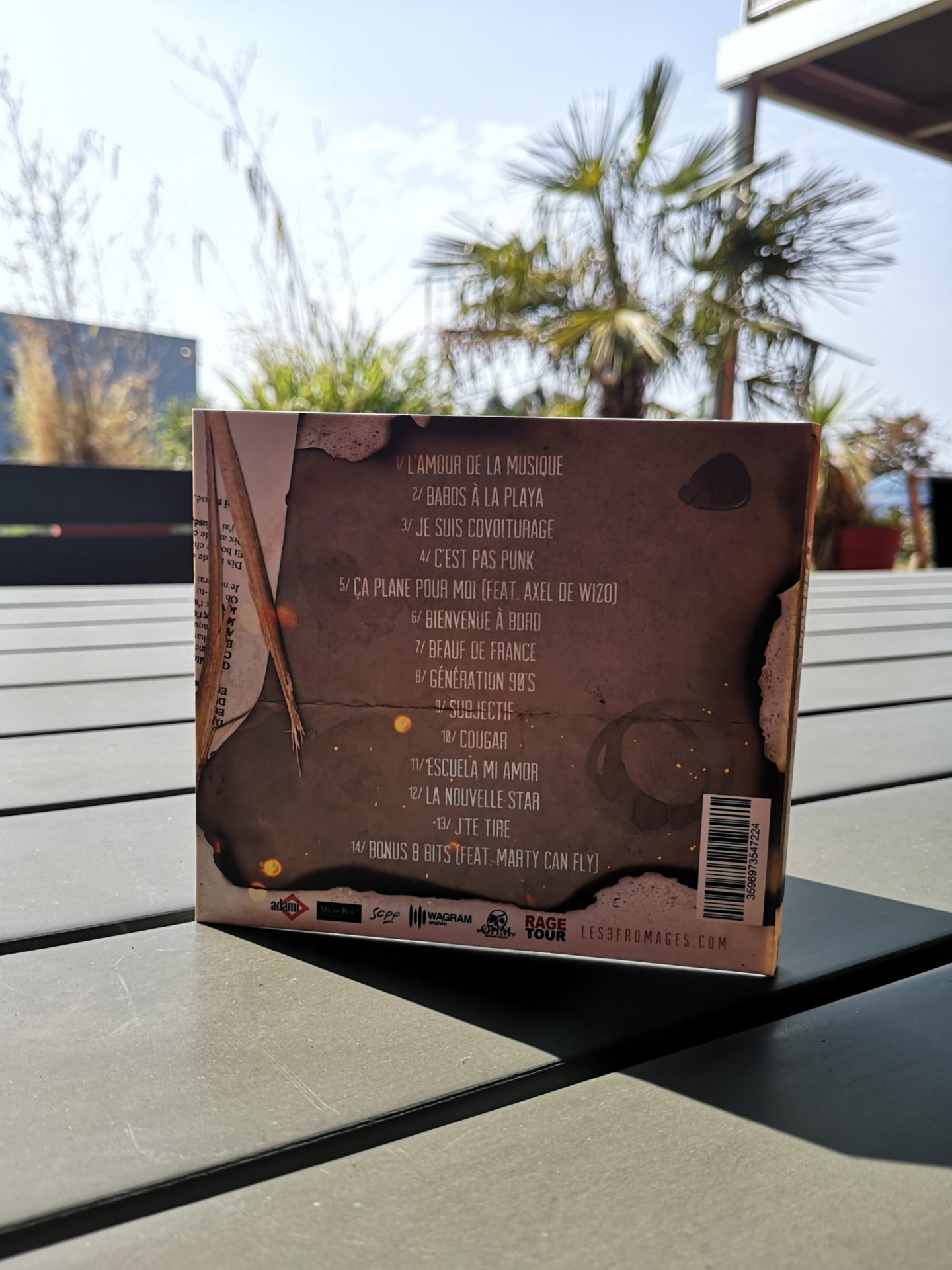 Les 3 Fromages « Maman j'ai raté l'album », le CD