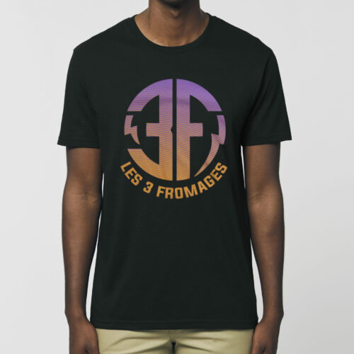 T-shirt homme "Logo 3F"  100% coton bio