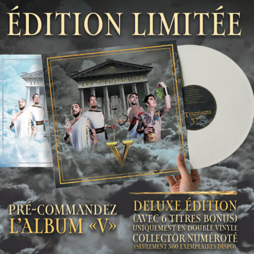 Pré-commande double Vinyle (Deluxe Édition) de l'album "V"